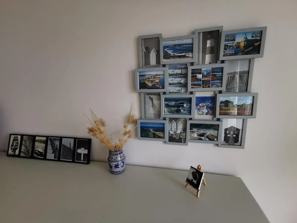 Apartment La Plume Vue Mer Parking Prive Concarneau France